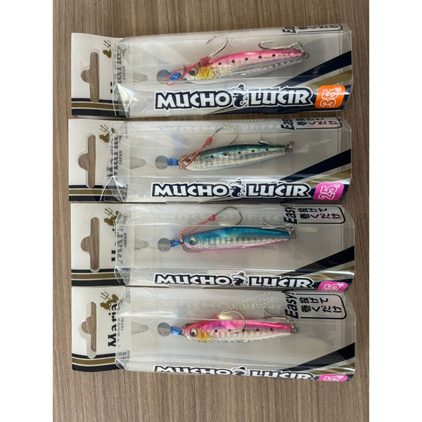 🔥【台南平昇釣具】🔥Maria 瑪麗亞 MUCHO LUCIR 鐵板 18/25/35/45g/60g 路亞岸拋船釣假餌