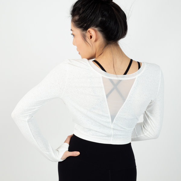 KAHA 修身交叉長袖上衣