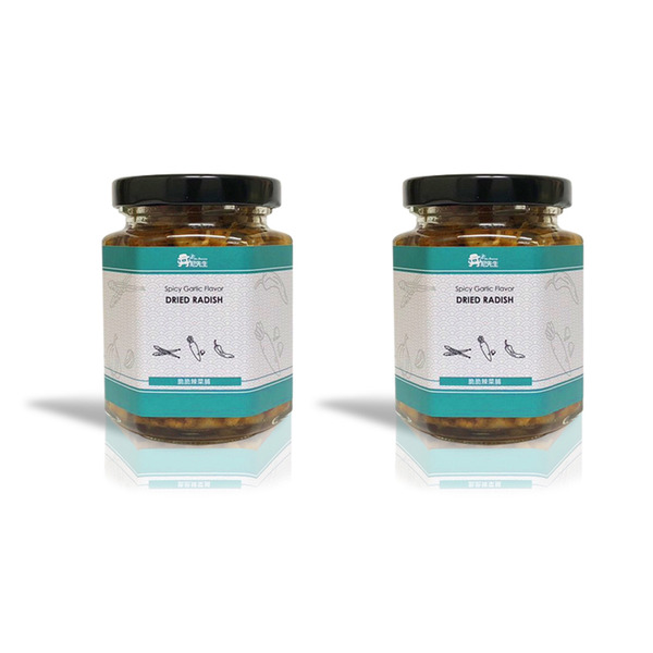 【丹尼先生】 脆脆辣菜脯 190ml x2入 辣蘿蔔 菜脯 蘿蔔乾 醃菜 醬菜 小魚干菜脯 配菜 清粥小菜 便當菜脯