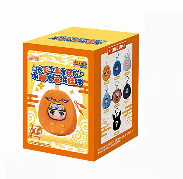 EAKI 火影忍者 疾風傳 萌嘟嘟 毛絨掛件 系列盲盒