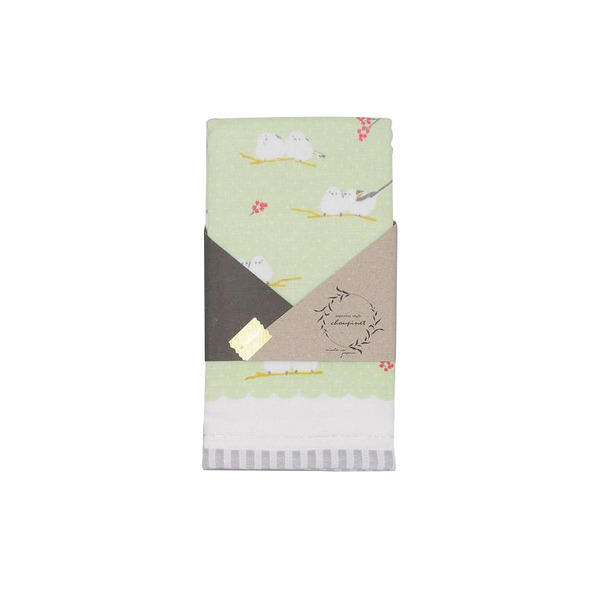 【日本 泉州毛巾】銀喉長尾山雀 毛巾 日本毛巾 浴巾