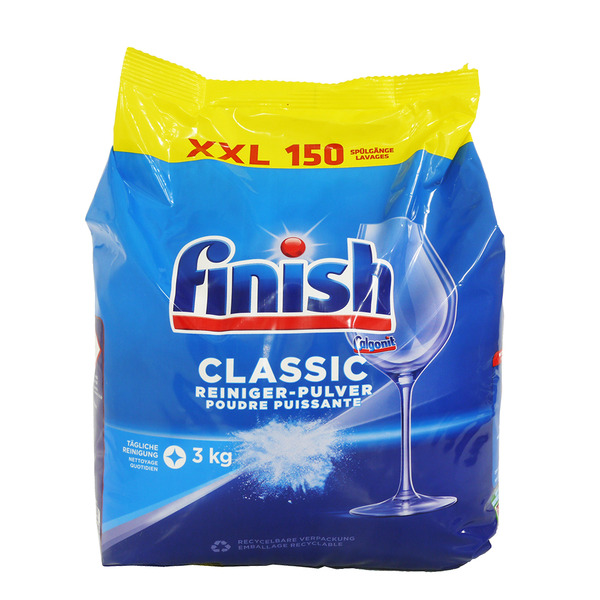 FINISH 洗碗機洗滌粉 3公斤*3包