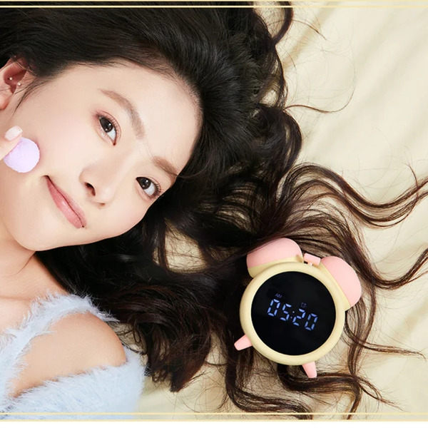 蜜糖鬧鐘 禮物猫反方向的鐘 電子鬧鐘 智慧鬧鐘 生日禮物 智能鬧鐘 吸震時鐘 交換禮物 情人節禮物