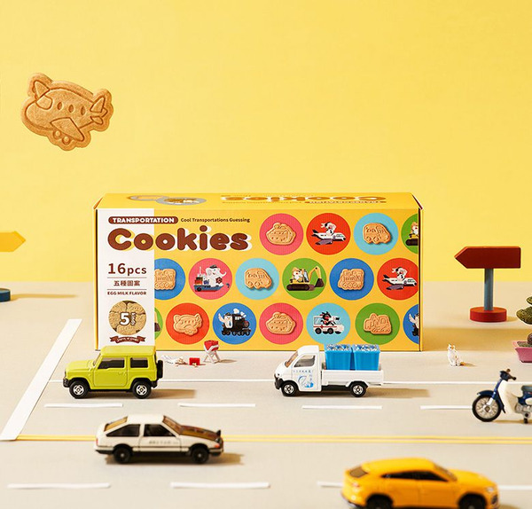 交通工具造型餅乾禮盒