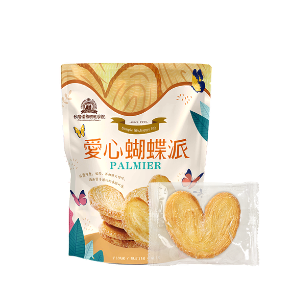 愛心蝴蝶派(獨立包裝) 180g