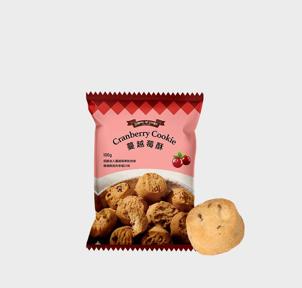 蔓越莓酥-隨手包 100g