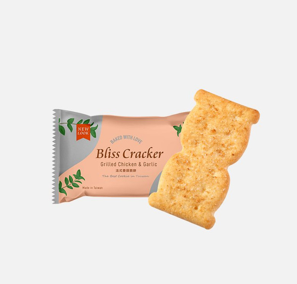 布莉滋單片提袋分享組(獨立包裝) 法式香蒜脆餅/葡萄風味
