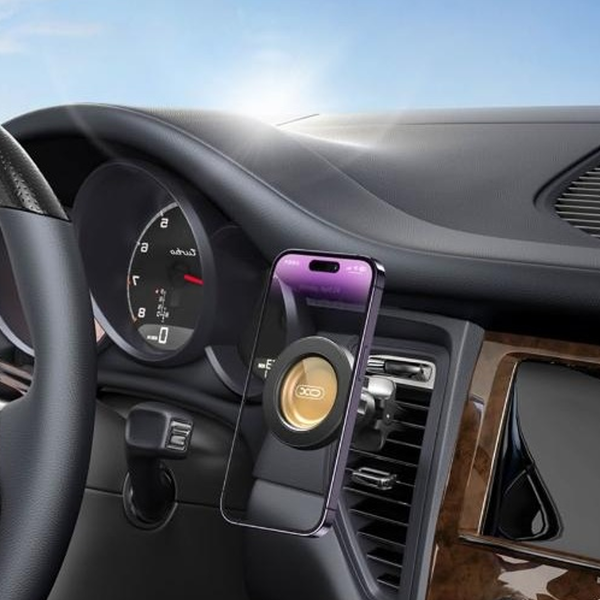 透明磁吸出風口手機支架