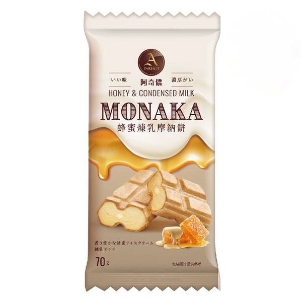 【阿奇儂】蜂蜜煉乳摩納餅