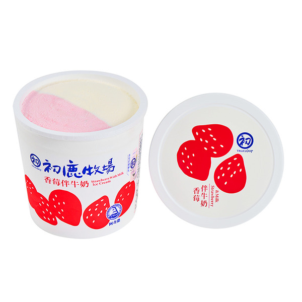 【阿奇儂】X初鹿牧場香莓伴牛奶冰淇淋