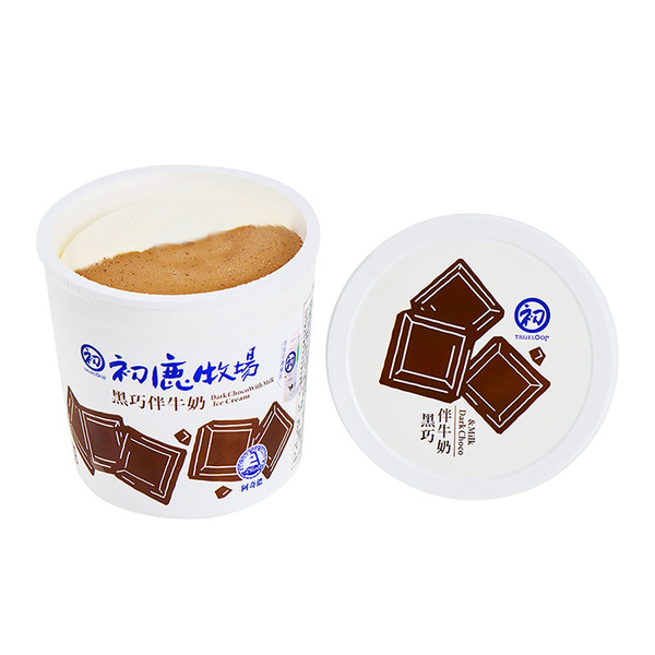 【阿奇儂】X初鹿牧場黑巧伴牛奶冰淇淋