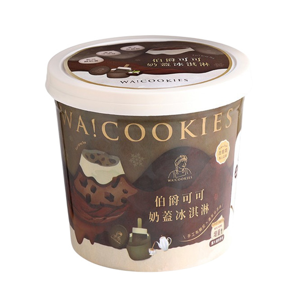 【阿奇儂】WA!COOKIES 伯爵可可奶蓋冰淇淋