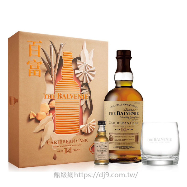 百富 14年加勒比海蘭姆桶2025年禮盒