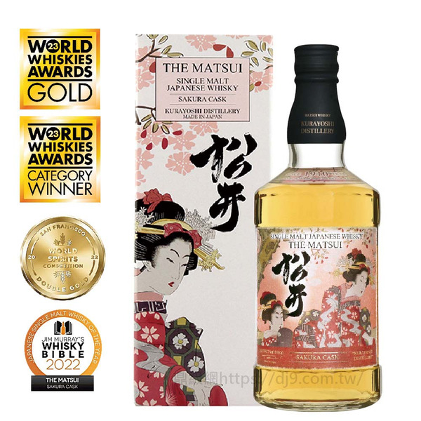 松井 櫻花桶單一麥芽威士忌(舊版)