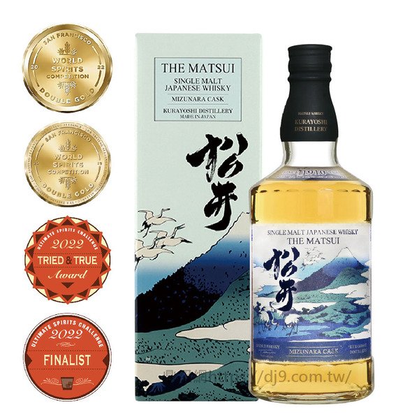 松井 水楢桶單一麥芽威士忌(新版)