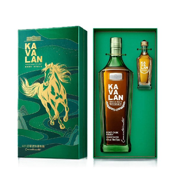 噶瑪蘭 山川首席 波特風味桶 馬年限定禮盒