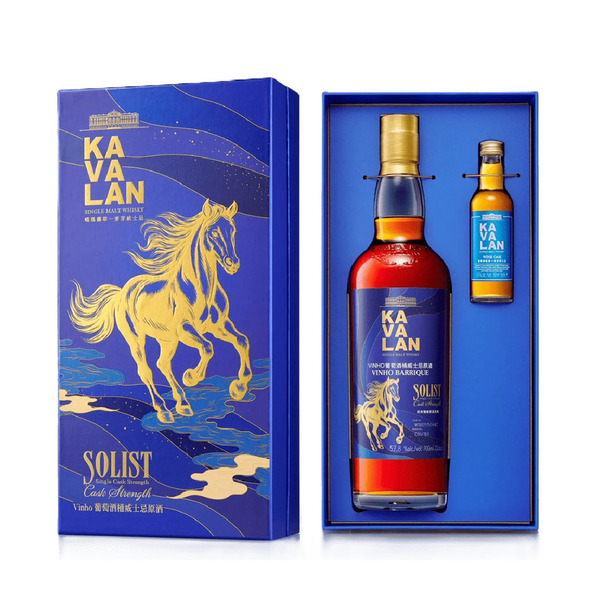 噶瑪蘭 經典獨奏 VINHO葡萄酒桶原酒 馬年限定禮盒