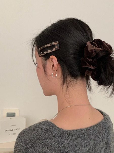 秋冬絨面大腸髮圈