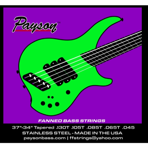 Payson string DINGWALL 弦 45-130  37吋 不鏽鋼 貝斯弦