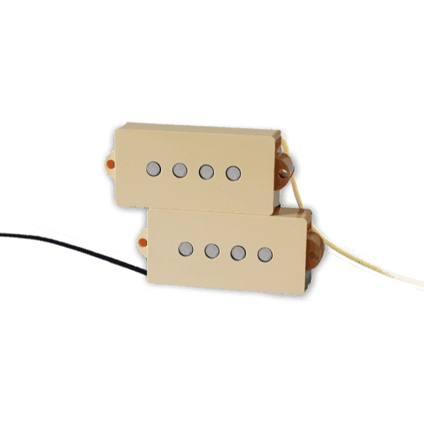 Lindy fralin pickups P bass  四弦 奶油色 拾音器