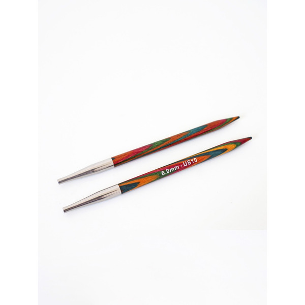 【棒針新手友善】Knitpro Symfonie 彩木組合式輪針 長針13cm 棒針