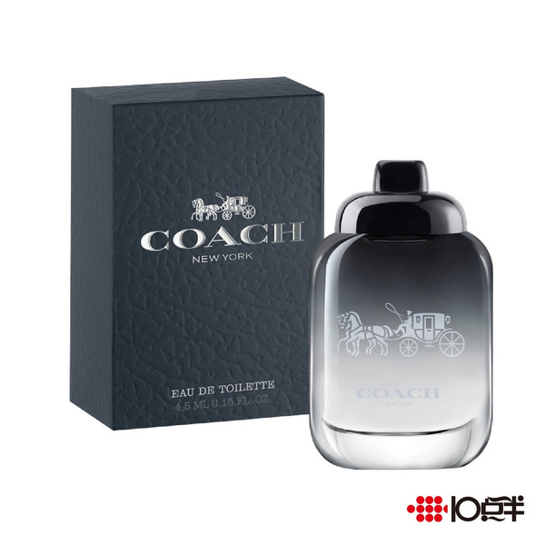 Coach 時尚經典 男性淡香水小香 4.5ml 迷你小香（沾式）〔10點半香水美妝〕