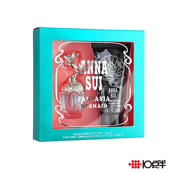 Anna Sui 安娜蘇 童話美人魚 女性淡香水 5ml小香禮盒  (兩件組) 〔 10點半香水美妝 〕
