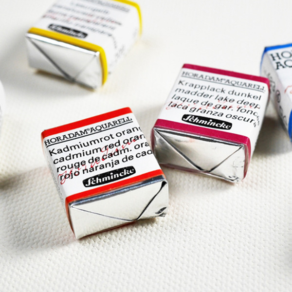 〔德國 Schmincke 貓頭鷹〕塊狀水彩/HORADAM大師級-單色選購/共142色