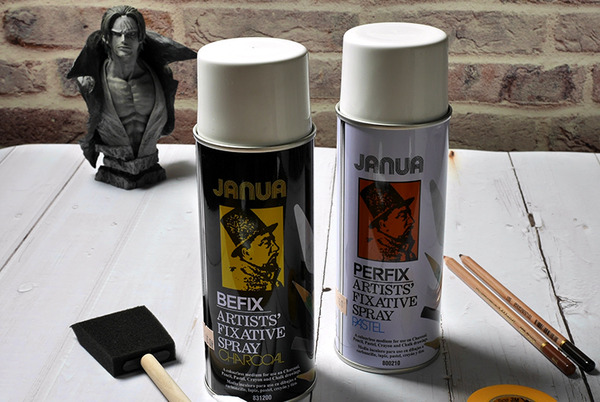 粉彩素描保護噴膠(共5款)