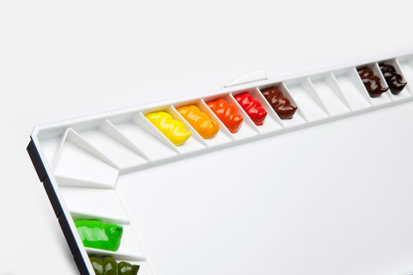 〔韓國 MIJELLO 美捷樂〕奈米銀抗菌調色盤-40格 #3040