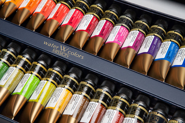 〔韓國 MIJELLO 美捷樂〕MISSION金級透明管狀水彩(4款)