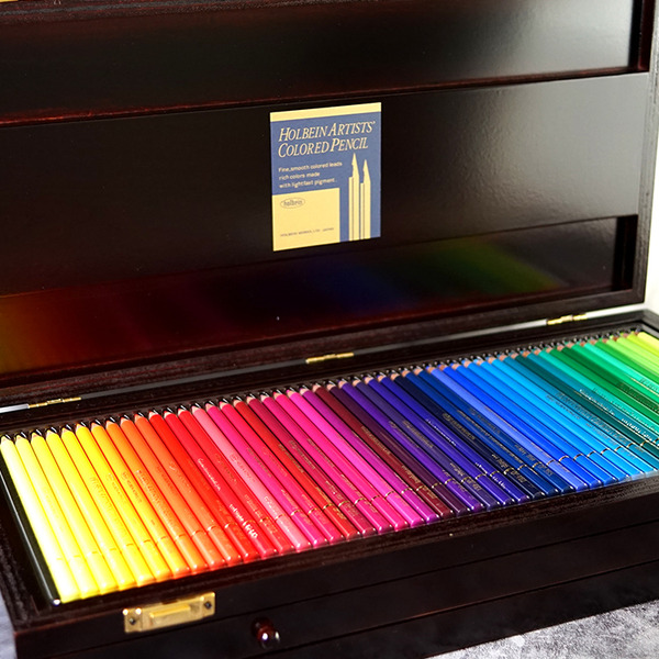 日本Holbein 好賓〕專家級油性色鉛筆組/ 高級木盒裝/ 150色｜誠格美術