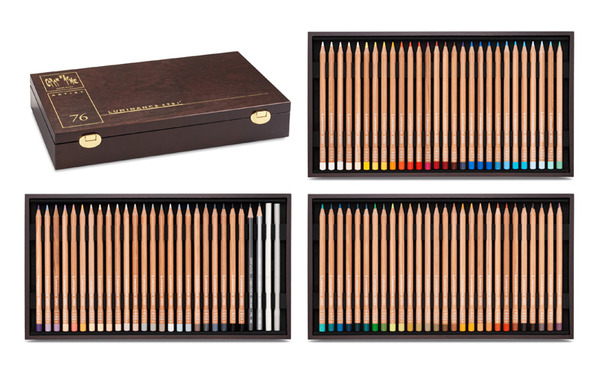 瑞士CARAN D'ACHE卡達LUMINANCE 6901油性色鉛筆木盒組｜誠格美術