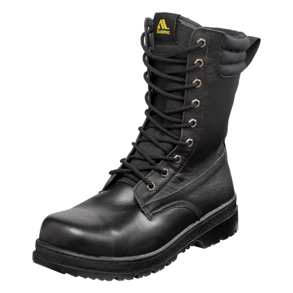 防穿刺寬楦鋼頭高筒安全鞋-S1095