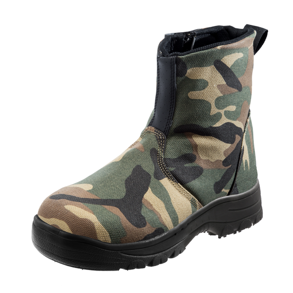 *下單等候兩個月*迷彩防穿刺寬楦塑鋼輕量安全鞋-LF1067