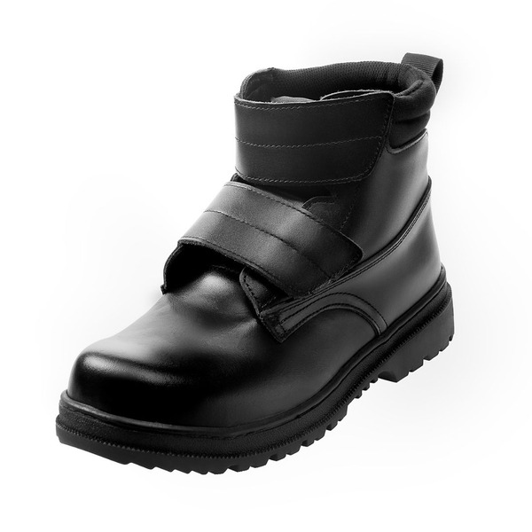 *下單等候兩個月*魔鬼氈防穿刺寬楦鋼頭中筒安全鞋-E1086