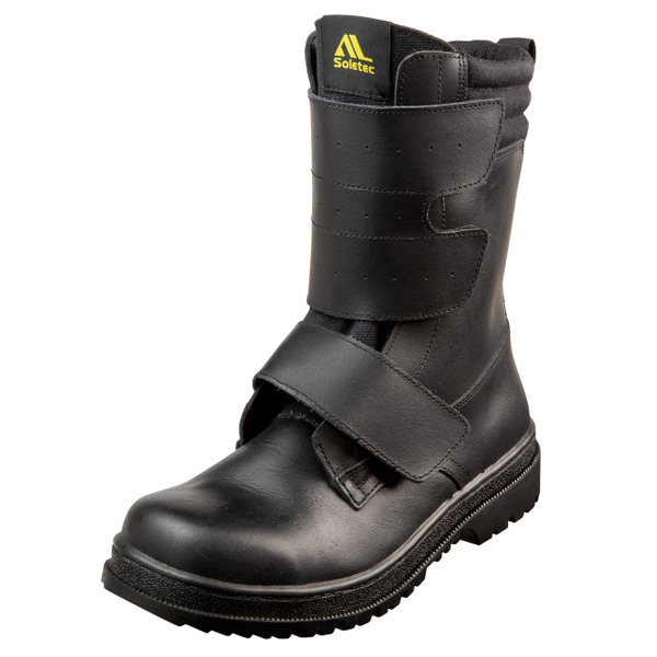 魔鬼氈防穿刺寬楦鋼頭高筒安全鞋-S1096(下單等候兩個月)