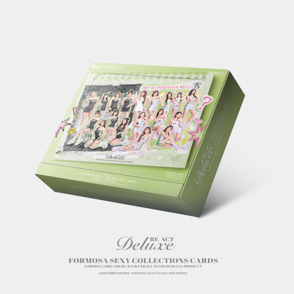 精裝盒｜福爾摩沙夢想家 Formosa Sexy 年度女孩收藏卡 Vol.4