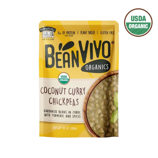 BeanVIVO 有機椰奶咖哩鷹嘴豆（植物五辛素）