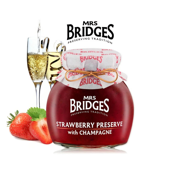 MRS. BRIDGES 英橋夫人草莓香檳果醬