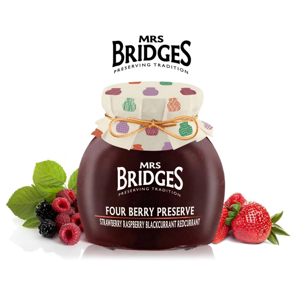 MRS. BRIDGES 英橋夫人莓果四重奏綜合果醬
