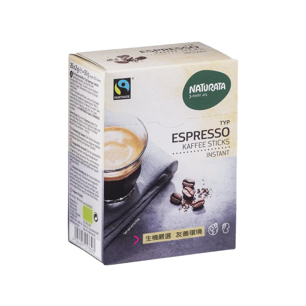 Naturata 義式濃縮即溶咖啡 (一盒25入)