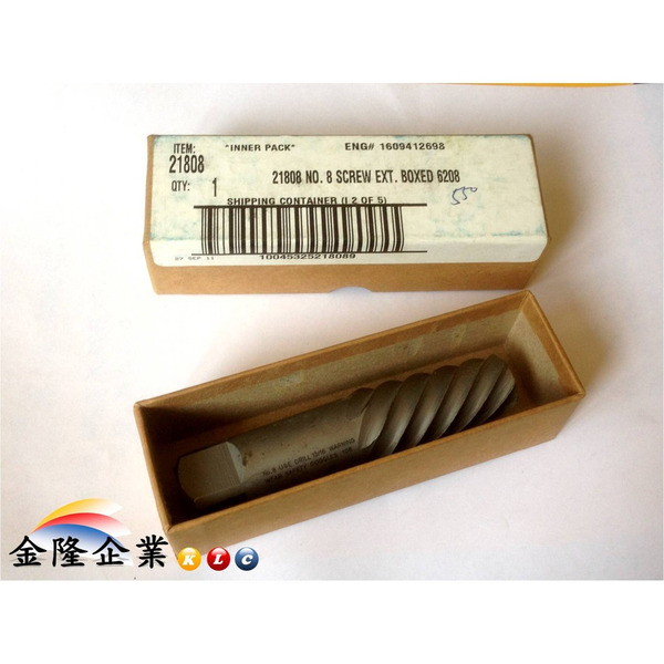 【天隆五金】(附發票) 美國 USA 反牙螺絲攻 退螺絲器 退牙器 #8 六分