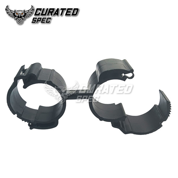 CABLE TUBE & BUS BAR Double HOLDERS FOR spinning Clipping solutions Systems ID25mm-ID25mm