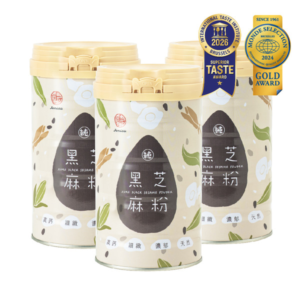 真老 純黑芝麻粉 380g 3入