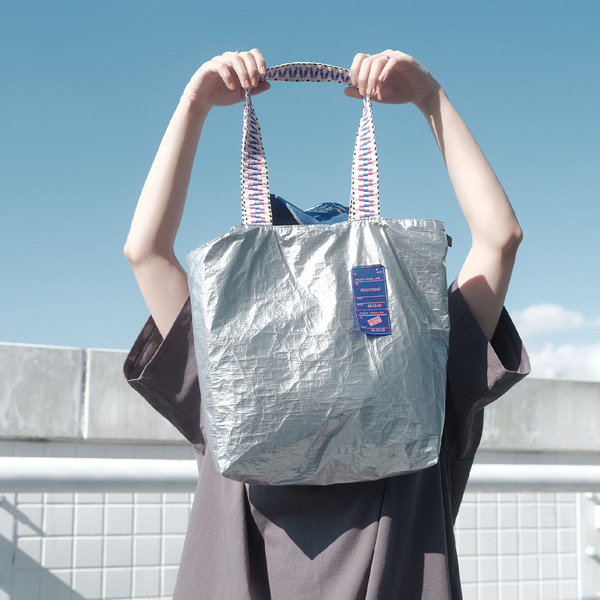 韓國 Miyansol 皺皺托特包（銀河雪花冰）