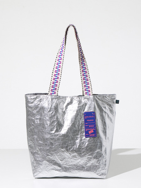 韓國 Miyansol 皺皺托特包（銀河雪花冰）