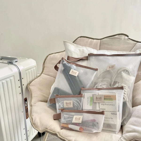 理理 liil 霧透隨行立立袋（拿鐵奶－XS/S/M/L/XL）