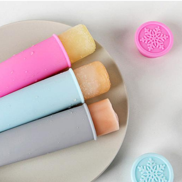 韓國 INCOC 製冰所 白金矽膠製冰盒－啵吉冰棍（共三色/單支）
