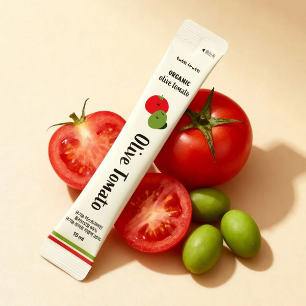 韓國 tutti frutti 我們是橄欖番茄喔！（15 ml/14入）